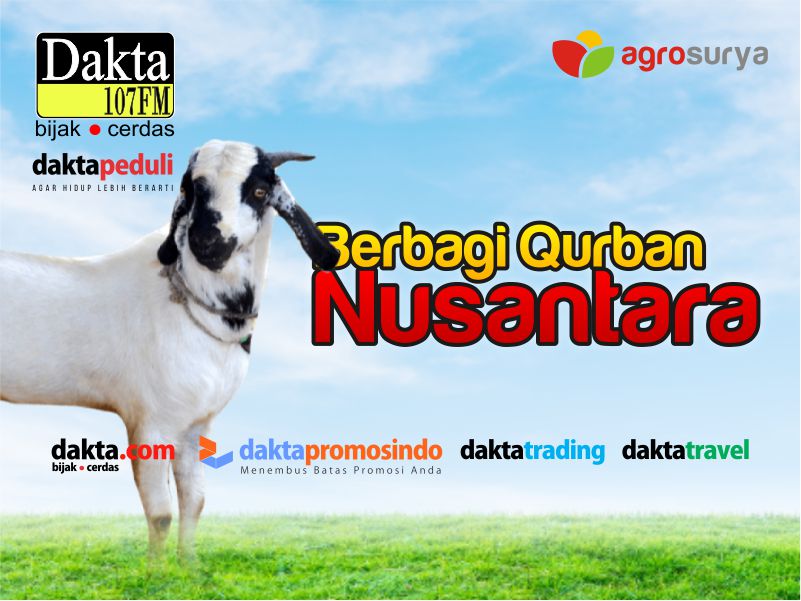 Berbagi Qurban Nusantara bersama Agro Surya