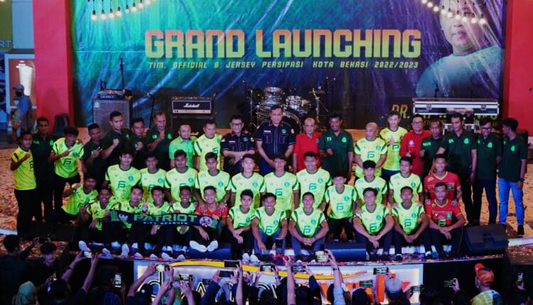 Foto Bersama Manajemen Official Persipasi dan Pemain Saat Launching Tim dan Jersey.ist