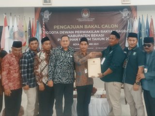 Daftar Bacaleg ke KPU, PKB Kabupaten Bekasi Optimis Bakal Menang